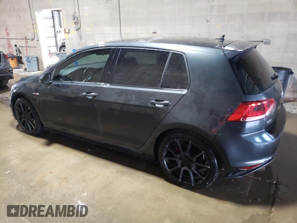2015 Volkswagen Golf GTI S with VIN 3VW5T7AU0FM103204, listed as a Copart auction lot 77963244 with 123,005 mi miles and Salvage Title. Bid and sale history available at carsss.com. Image 2.