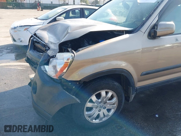 2005 Honda CR-V EX with VIN SHSRD78865U314431, listed as a IAAI auction lot 40206182 with 164,015 mi miles. Bid and sale history available at carsss.com. Image 6.