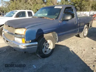 2005 Chevrolet Silverado 1500 Work Truck with VIN 1GCEC14V25Z283691, listed as a Copart auction lot 41597535 with 261,506 mi miles and Clean title. Bid and sale history available at DreamBid. Image 1.