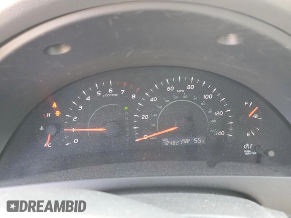 2009 Toyota Camry with VIN 4T1BE46K49U376857, listed as a Copart auction lot 48956855 with 124,827 mi miles and Salvage Title. Bid and sale history available at DreamBid. Image 9.