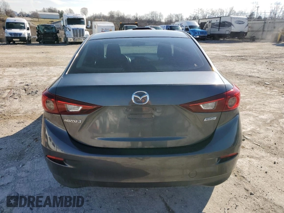 2014 Mazda 3 i Sport with VIN JM1BM1U75E1121862, listed as a Copart auction lot 44687015 with 194,473 mi miles and Salvage Title. Bid and sale history available at DreamBid. Image 6.