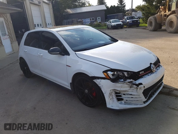 2017 Volkswagen GTI S with VIN 3VW4T7AU9HM053417, listed as a Copart auction lot 68977944 with Not Provided miles and Salvage Title. Bid and sale history available at DreamBid. Image 4.