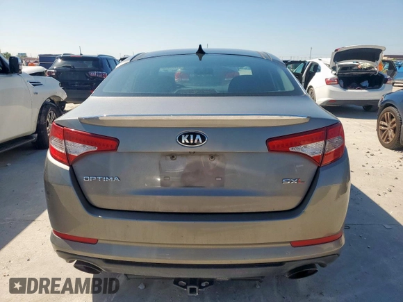 2013 Kia Optima SX with VIN 5XXGR4A67DG113284, listed as a Copart auction lot 51939005 with 187,172 mi miles and Clean Title. Bid and sale history available at carsss.com. Image 6.