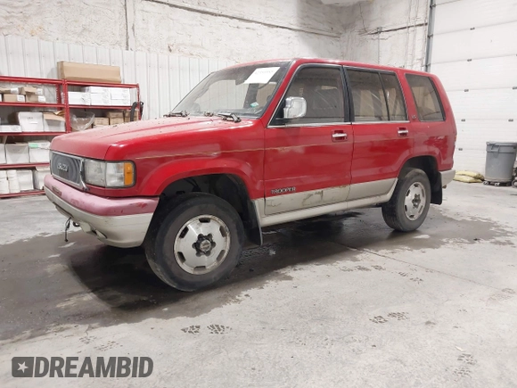 1994 Isuzu Trooper with VIN JACDH58WXR7906496, listed as a IAAI auction lot 42355985 with 203,592 mi miles and . Bid and sale history available at DreamBid. Image 2.