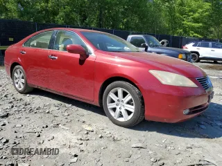 2009 Lexus ES 330 with VIN JTHBJ46G192309817, listed as a Copart auction lot 54960445 with 104,306 mi miles and Salvage Title. Bid and sale history available at DreamBid. Image 4.