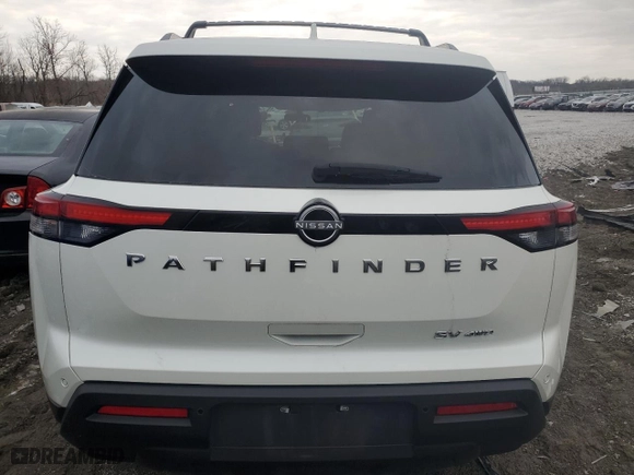 2023 Nissan Pathfinder SV with VIN 5N1DR3BC2PC262378, listed as a Copart auction lot 85972514 with 31,010 mi miles and Salvage Title. Bid and sale history available at carsss.com. Image 6.
