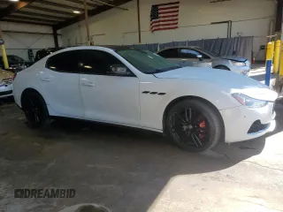 2017 Maserati Ghibli S Q4 z VIN ZAM57RTAXH1221570, wystawiony jako Copart lot #56003065 z przebiegiem 96 414 mil mil oraz Szkody całkowita. Historia ofert i sprzedaży dostępna na DreamBid. Obrazek 4.