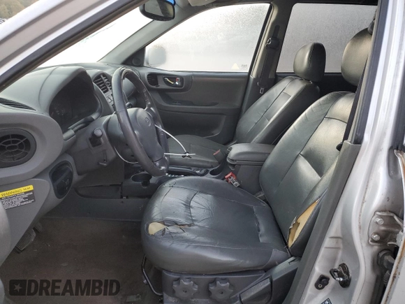 2003 Hyundai Santa Fe LX with VIN KM8SC73E63U536654, listed as a Copart auction lot 76224694 with 191,977 mi miles and Salvage Title. Bid and sale history available at carsss.com. Image 7.