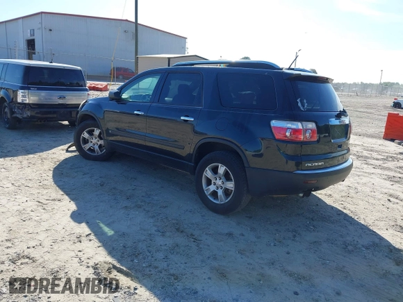 2009 GMC Acadia SLE1 with VIN 1GKER13D79J170030, listed as a IAAI auction lot 42201335 with 206,465 mi miles and . Bid and sale history available at DreamBid. Image 3.