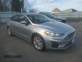 2020 Ford Fusion SE with VIN 3FA6P0HD0LR159110, listed as a Copart auction lot 87076954 with 55,547 mi miles and Salvage Title. Bid and sale history available at DreamBid. Image 4.