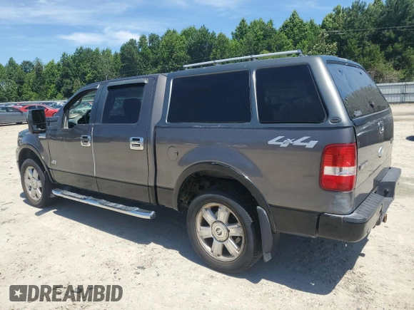 2008 Ford F-150 XLT with VIN 1FTPW14VX8KC52010, listed as a Copart auction lot 61425865 with 21,470 mi miles and Salvage title. Bid and sale history available at DreamBid. Image 2.