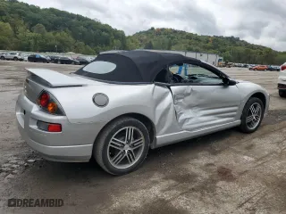 2004 Mitsubishi Eclipse GTS with VIN 4A3AE75H74E114581, listed as a Copart auction lot 72989344 with 29,479 mi miles and Salvage Title. Bid and sale history available at carsss.com. Image 3.