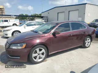 2012 Volkswagen Passat SE z VIN 1VWBH7A38CC050776, wystawiony jako Copart lot #54180585 z przebiegiem 180 674 mil mil oraz Szkoda całkowita • Salvage title. Historia ofert i sprzedaży dostępna na DreamBid. Obrazek 1.
