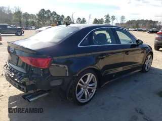 2015 Audi S3 2.0T Premium Plus with VIN WAUBFGFFXF1111893, listed as a Copart auction lot 40068953 with 81,430 mi miles. Bid and sale history available at carsss.com. Image 3.