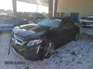 2018 Mercedes-Benz E-Class E 400 with VIN WDD1J6FB5JF033240, listed as a Copart auction lot 65233772 with 51,197 mi miles. Bid and sale history available at carsss.com. Image 2.