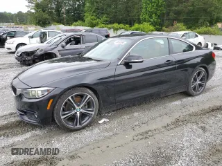 2018 BMW 4 Series 430i z VIN WBA4W3C50JAC97534, wystawiony jako Copart lot #55630895 z przebiegiem 90 212 mil mil oraz Szkody całkowita. Historia ofert i sprzedaży dostępna na DreamBid. Obrazek 1.