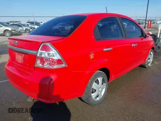 2009 Chevrolet Aveo 1LT with VIN KL1TD56E09B666124, listed as a IAAI auction lot 41888581 with 60,298 mi miles and . Bid and sale history available at DreamBid. Image 4.