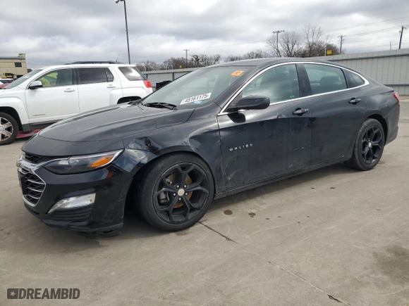 2021 Chevrolet Malibu LT with VIN 1G1ZD5ST0MF028909, listed as a Copart auction lot 45161175 with 106,468 mi miles and Salvage Title. Bid and sale history available at carsss.com. Image 1.