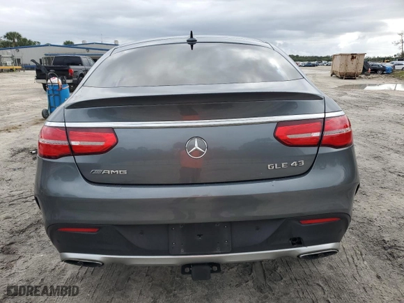 2017 Mercedes-Benz GLE with VIN 4JGED6EB4HA065636, listed as a Copart auction lot 86525604 with 75,549 mi miles and Salvage Title. Bid and sale history available at carsss.com. Image 6.