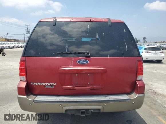 2004 Ford Expedition Eddie Bauer with VIN 1FMFU17LX4LB51013, listed as a Copart auction lot 59328655 with 164,691 mi miles and Salvage title. Bid and sale history available at DreamBid. Image 6.