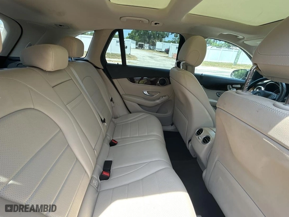 2019 Mercedes-Benz GLC with VIN WDC0G4JBXKV139183, listed as a Copart auction lot 54630905 with 55,145 mi miles and Salvage Title. Bid and sale history available at carsss.com. Image 6.