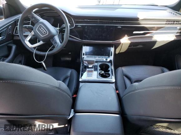 2019 Audi Q8 Premium Plus with VIN WA1EVAF15KD025205, listed as a Copart auction lot 84956594 with 0 mi miles and Salvage Title. Bid and sale history available at carsss.com. Image 8.
