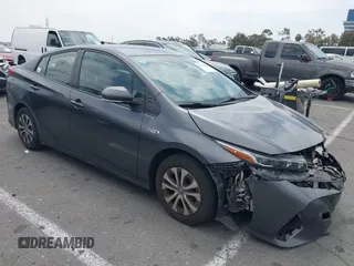 2021 Toyota Prius LE with VIN JTDKAMFP0M3193305, listed as a IAAI auction lot 42283494 with 322,523 mi miles and . Bid and sale history available at DreamBid. Image 1.