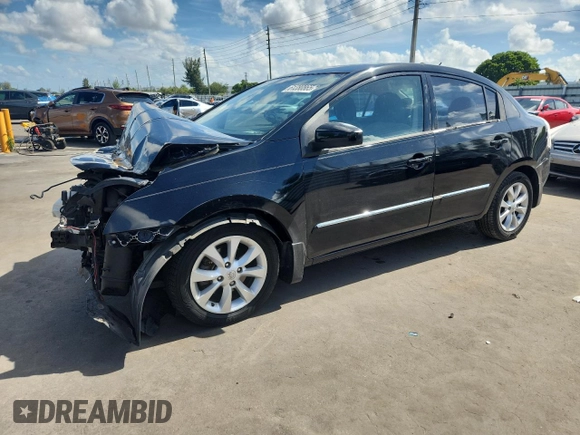 2011 Nissan Sentra SL with VIN 3N1AB6AP0BL720016, listed as a Copart auction lot 61280865 with 115,987 mi miles and Salvage title. Bid and sale history available at DreamBid. Image 1.