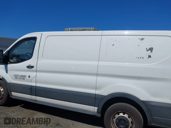 2019 Ford Transit with VIN 1FTYE1ZM7KKB75305, listed as a IAAI auction lot 42463843 with 363,286 mi miles and . Bid and sale history available at DreamBid. Image 14.