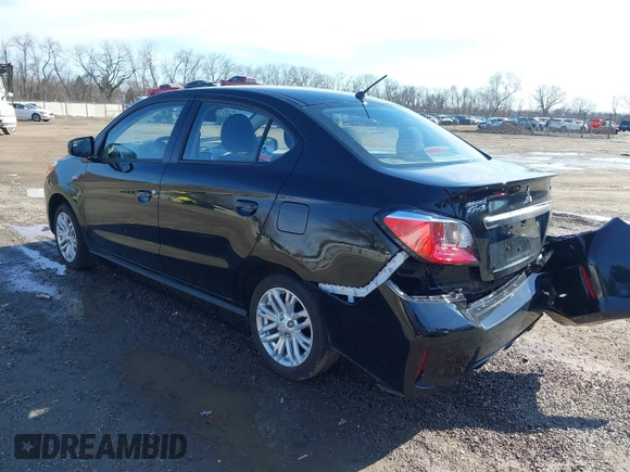 2024 Mitsubishi Mirage ES z VIN ML32FUFJXRHF07510, wystawiony jako IAAI lot #41626528 z przebiegiem 3 959 mil mil oraz . Historia ofert i sprzedaży dostępna na DreamBid. Obrazek 3.