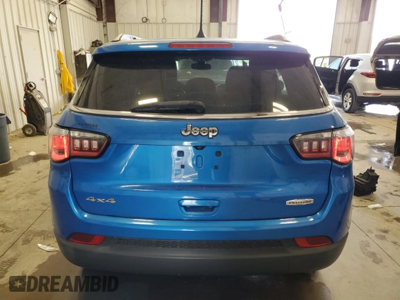 2017 Jeep Compass Latitude с VIN 3C4NJDBB7HT666120, выставлен на аукционе Copart как лот 60597315 с пробегом 89 593 миль миль и На запчасти • Non repairable. История ставок и продаж доступна на DreamBid. Изображение 6.
