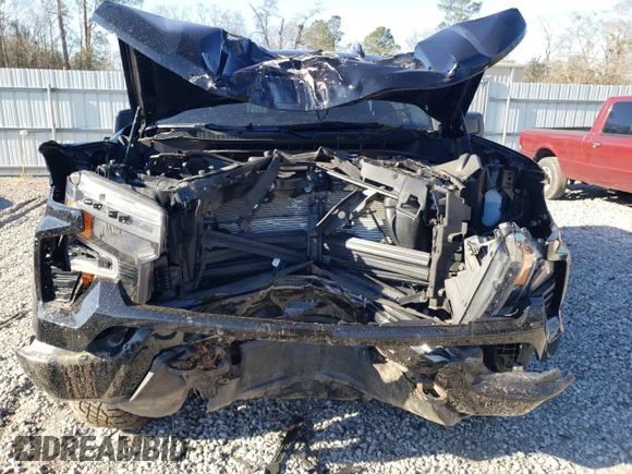 2024 Chevrolet Silverado 1500 Custom Trail Boss with VIN 3GCUDCED8RG411528, listed as a Copart auction lot 45971965 with 16,829 mi miles and Salvage Title. Bid and sale history available at carsss.com. Image 5.