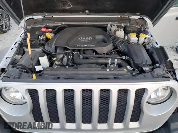 2022 Jeep Wrangler Unlimited Willys Sport with VIN 1C4HJXDM8NW224563, listed as a Copart auction lot 87717815 with 25,872 mi miles and Salvage Title. Bid and sale history available at DreamBid. Image 11.
