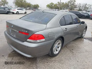 2003 BMW 7 Series 745i с VIN WBAGL63473DP64462, выставлен на аукционе IAAI как лот 41751691 с пробегом 146 789 миль миль и . История ставок и продаж доступна на DreamBid. Изображение 4.