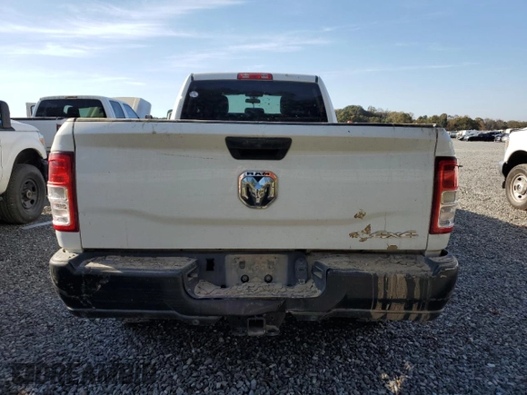 2022 Ram 3500 Tradesman with VIN 3C63R3GJ1NG217022, listed as a Copart auction lot 74438394 with 0 mi miles and Salvage Title. Bid and sale history available at carsss.com. Image 6.