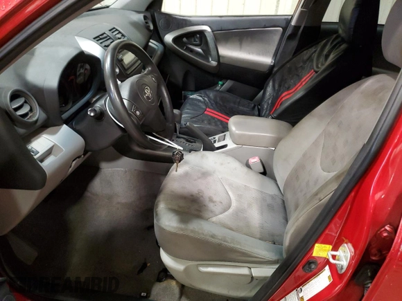 2012 Toyota RAV4 with VIN JTMBF4DV9C5051167, listed as a Copart auction lot 47872385 with 217,198 mi miles and Salvage Title. Bid and sale history available at carsss.com. Image 7.