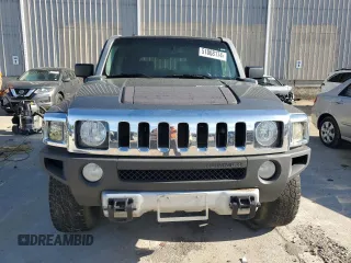 2009 Hummer H3 SUV with VIN 5GTEN13E198105741, listed as a Copart auction lot 51068174 with 172,685 mi miles and Salvage Title. Bid and sale history available at DreamBid. Image 5.