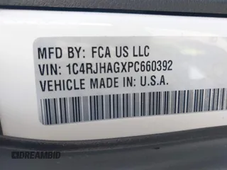 2023 Jeep Grand Cherokee Laredo with VIN 1C4RJHAGXPC660392, listed as a IAAI auction lot 41845564 with 7,444 mi miles and . Bid and sale history available at DreamBid. Image 9.