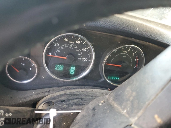2011 Jeep Wrangler Unlimited Sport with VIN 1J4HA3H19BL574932, listed as a Copart auction lot 53250465 with 113,344 mi miles and Salvage Title. Bid and sale history available at carsss.com. Image 9.