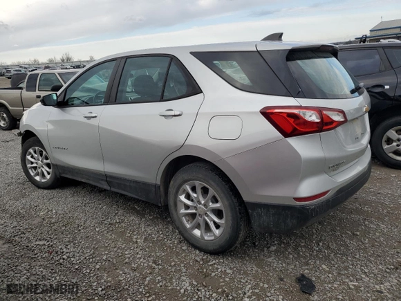 2020 Chevrolet Equinox LS with VIN 3GNAXHEV3LS520023, listed as a Copart auction lot 43454035 with 66,548 mi miles and Salvage Title. Bid and sale history available at carsss.com. Image 2.