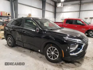 2022 Mitsubishi Eclipse Cross ES z VIN JA4ATUAA6NZ002360, wystawiony jako Copart lot #87186754 z przebiegiem 66 364 mil mil oraz Szkoda całkowita • Salvage title. Historia ofert i sprzedaży dostępna na DreamBid. Obrazek 4.