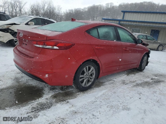 2017 Hyundai Elantra SE with VIN 5NPD84LF9HH210712, listed as a Copart auction lot 46064935 with 64,867 mi miles and Salvage Title. Bid and sale history available at carsss.com. Image 3.