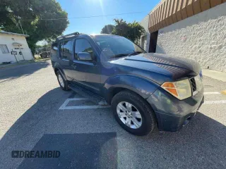 2007 Nissan Pathfinder SE with VIN 5N1AR18U17C603714, listed as a Copart auction lot 64890375 with 115,213 mi miles and Clean title. Bid and sale history available at DreamBid. Image 1.