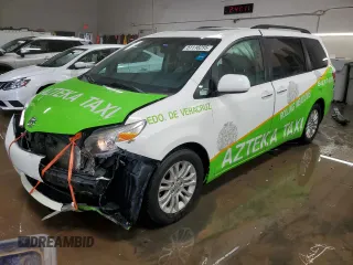 2015 Toyota Sienna XLE с VIN 5TDYK3DC9FS601304, выставлен на аукционе Copart как лот 51118295 с пробегом 153 121 миль миль и Списание • Salvage title. История ставок и продаж доступна на DreamBid. Изображение 1.