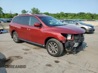 2015 Nissan Pathfinder SL with VIN 5N1AR2MM6FC685563, listed as a Copart auction lot 59467585 with 149,592 mi miles and Salvage title. Bid and sale history available at DreamBid. Image 4.