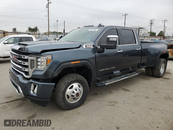 2020 GMC Sierra 3500HD Denali z VIN 1GT49WEY0LF264197, wystawiony jako Copart lot #58761565 z przebiegiem 119 297 mil mil oraz Tytuł czysty. Historia ofert i sprzedaży dostępna na DreamBid. Obrazek 1.