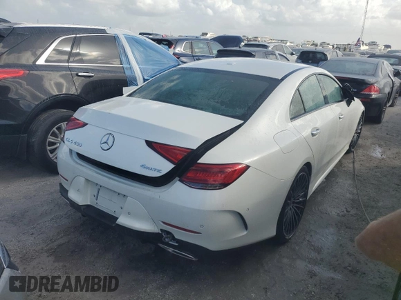 2023 Mercedes-Benz CLS 450 with VIN W1K2J5KB1PA109627, listed as a Copart auction lot 74702074 with Not provided miles and Non repairable. Bid and sale history available at DreamBid. Image 3.