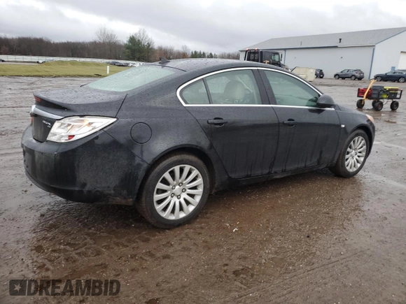 2011 Buick Regal CXL RL1 with VIN 2G4GN5EC5B9177678, listed as a Copart auction lot 85420934 with 126,058 mi miles and Salvage Title. Bid and sale history available at DreamBid. Image 3.