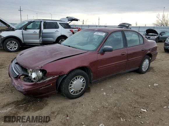 2001 Chevrolet Malibu with VIN 1G1ND52J516172867, listed as a Copart auction lot 85427494 with 192,593 mi miles and Salvage Title. Bid and sale history available at carsss.com. Image 1.