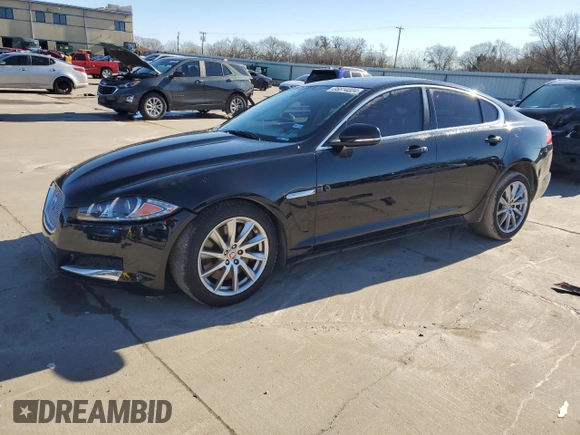 2015 Jaguar XF I4 T Premium with VIN SAJWA0FS5FPU66783, listed as a Copart auction lot 86814004 with 0 mi miles and Salvage Title. Bid and sale history available at carsss.com. Image 1.
